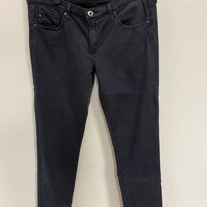 Ag Adriano Goldschmied Black Skinny Jeans